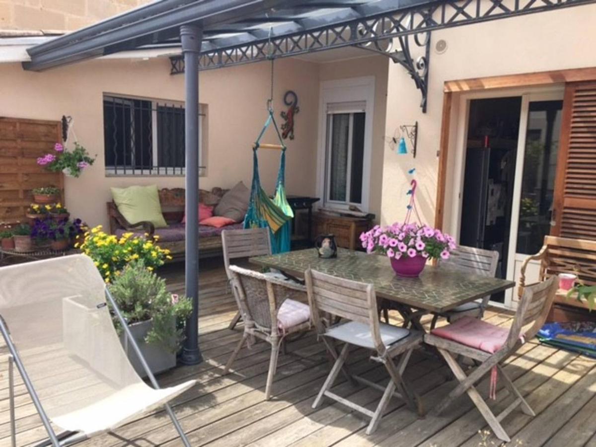 Calme , Proche Du Centre, Grande Terrasse, Petit Dejeuner Bordeaux Eksteriør bilde